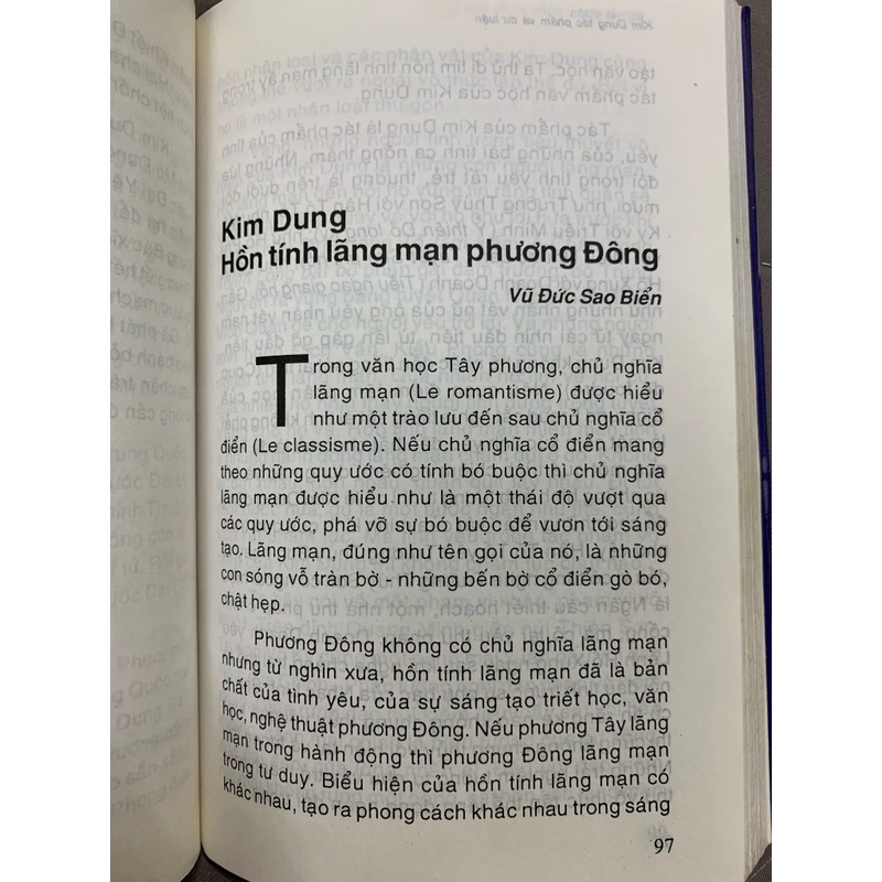 Kim dung tác phẩm và dư luận. 999 443675