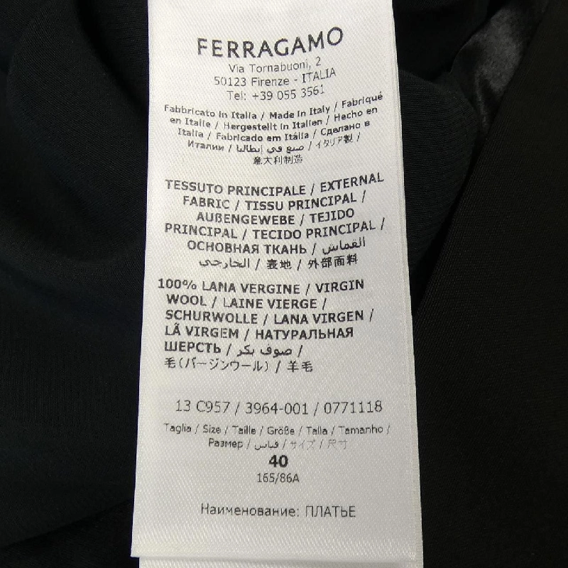 FERRAGAMO Váy 646236