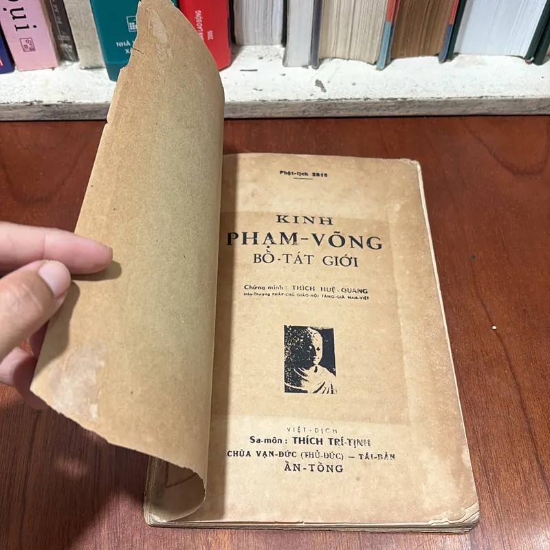 II Sách Phật Giáo: Kinh Phạm Võng Bồ Tát Giới - Thích Trí Tịnh (Việt Dịch) - PL. 2515•1965 738181