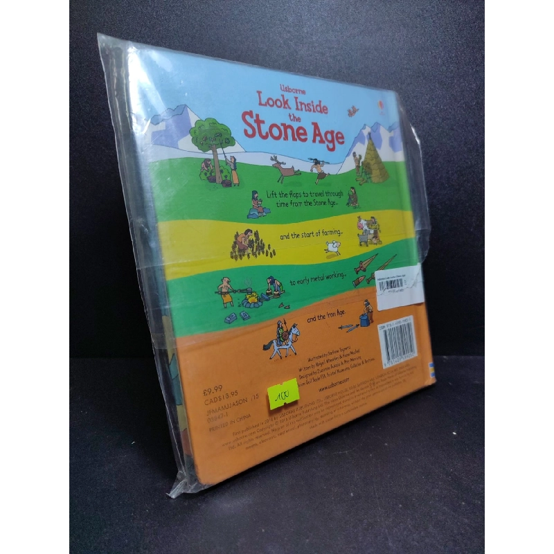 Usborne Look Inside the Stone Age Abigail Wheatley, Hazel Maskell & Stefano Tognetti mới 90% HCM1810 912550