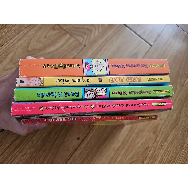 Combo 5q Jacqueline Wilson không trùng như hình 
80k 654936