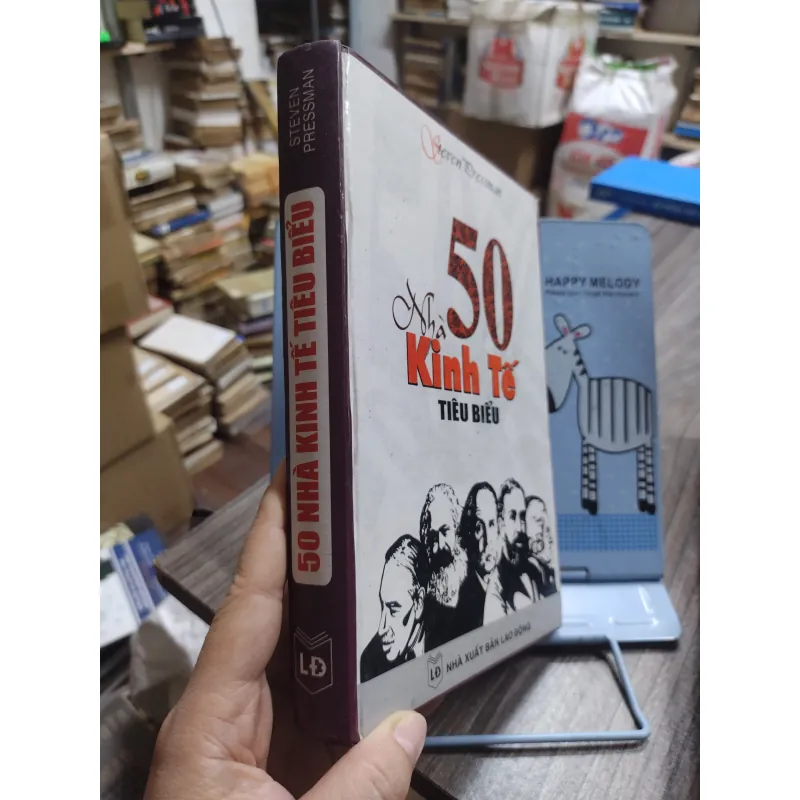 Sách: 50 nhà kinh tế tiêu biểu - TG: Steven Pressnam (A3) 735446
