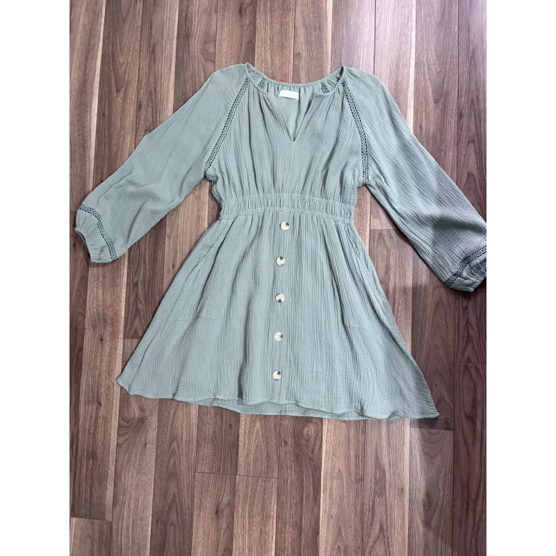 Đầm nữ màu xanh ngọc 1013407