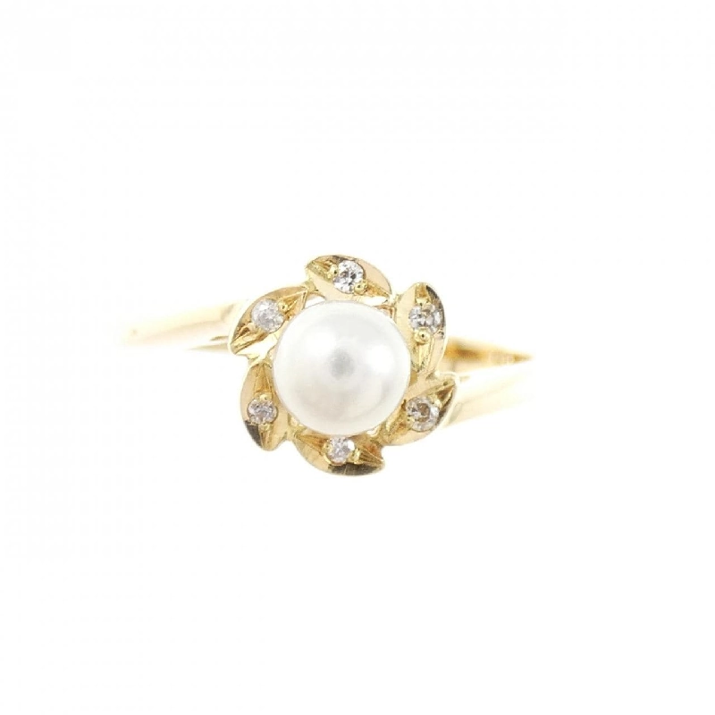 Nhẫn ngọc trai Akoya K18YG 4.2mm - Hàng hiệu Authentic 849084