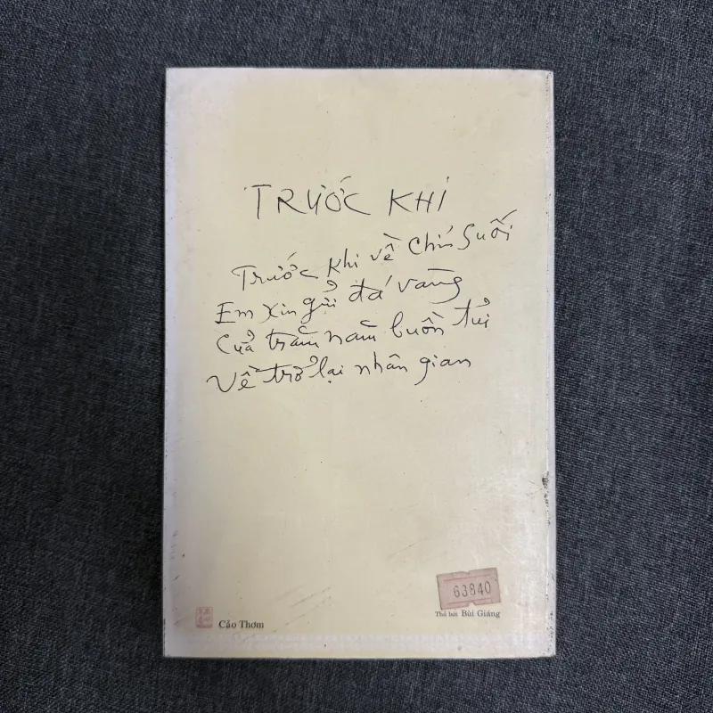 Tuyết băng vô tận xứ (Di cảo thơ III) - Bùi Giáng 786361