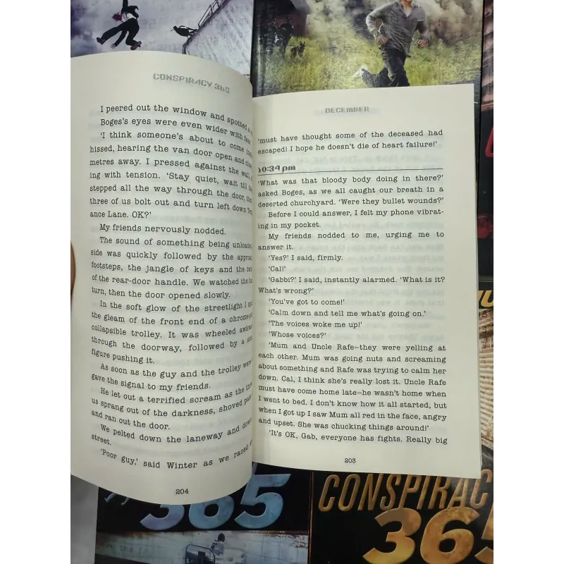 truyện trinh thám - Conspiracy 365 6 cuốn tặng file nghe, truyện hấp dẫn cho bé 1006604
