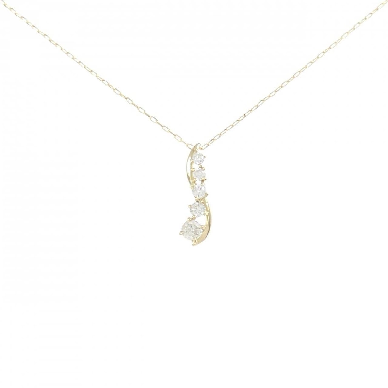 K18YG Dây chuyền kim cương 0.15CT - Hàng hiệu Chính hãng 865267