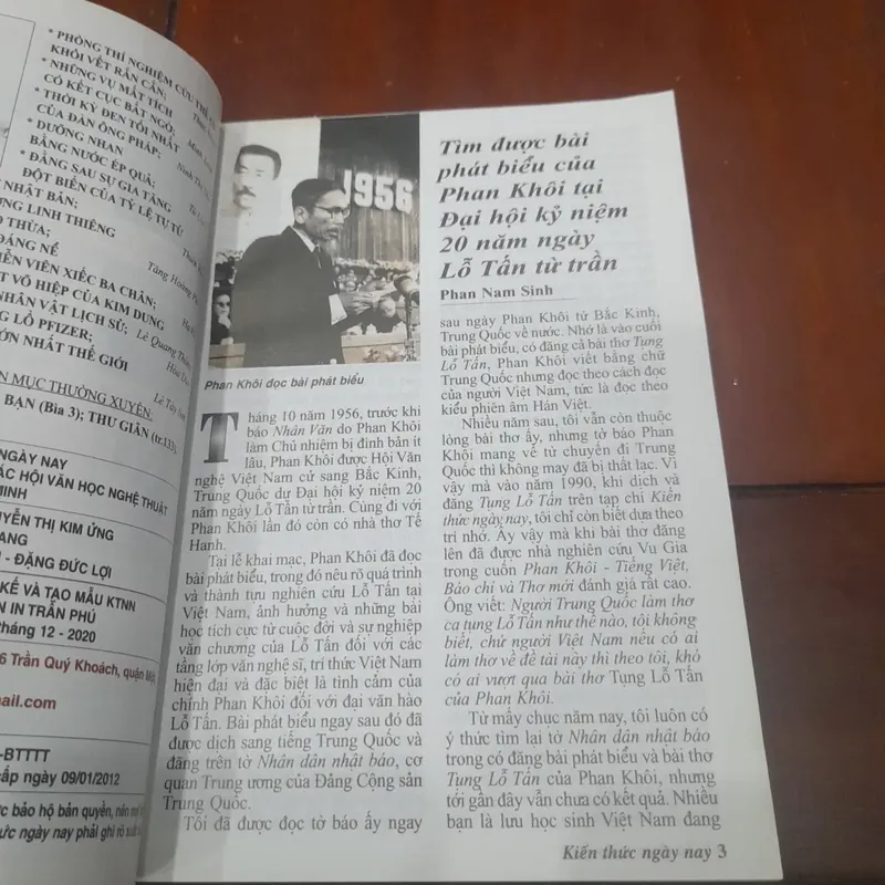 Tạp chí KIẾN THỨC NGÀY NAY số 1094 Chào năm mới 2021 734969