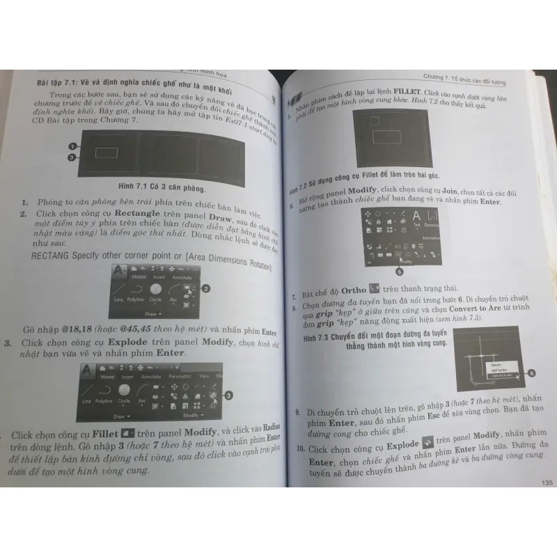 Giáo Trình Tự Học AutoCAD 2019 Thực Hành Bằng Hình Minh Họa 723353