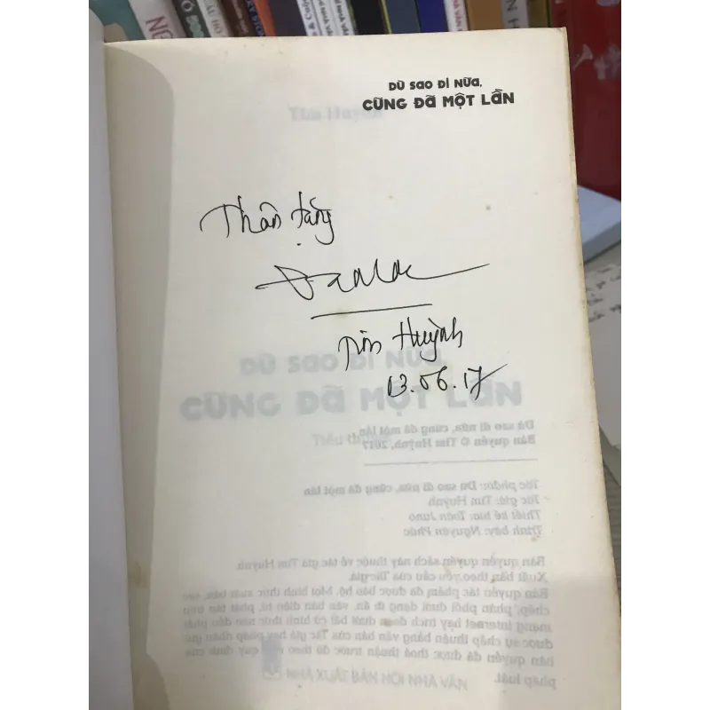 Dù Sao Đi Nữa Cũng Đã Một Lần 705332