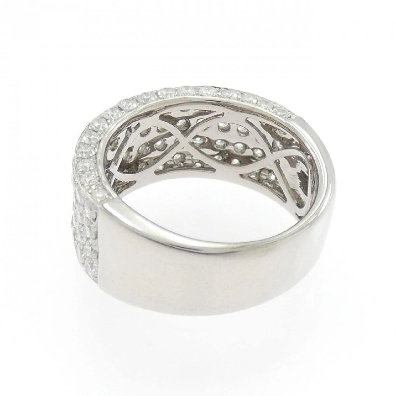 Nhẫn kim cương Pavé K18WG 2.00CT - Hàng hiệu Chính hãng 850209