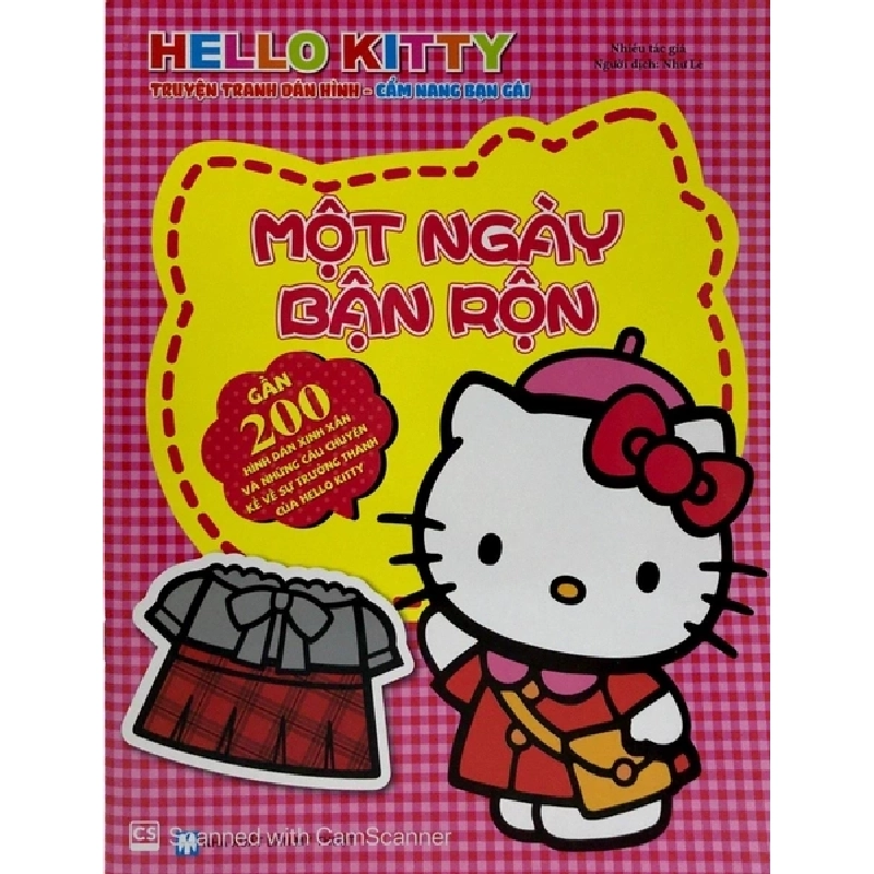 Hello Kitty - Một ngày bận rộn (dán hình) mới 100% HCM.PO Nhiều Tác Giả Oreka-Blogmeo 135802