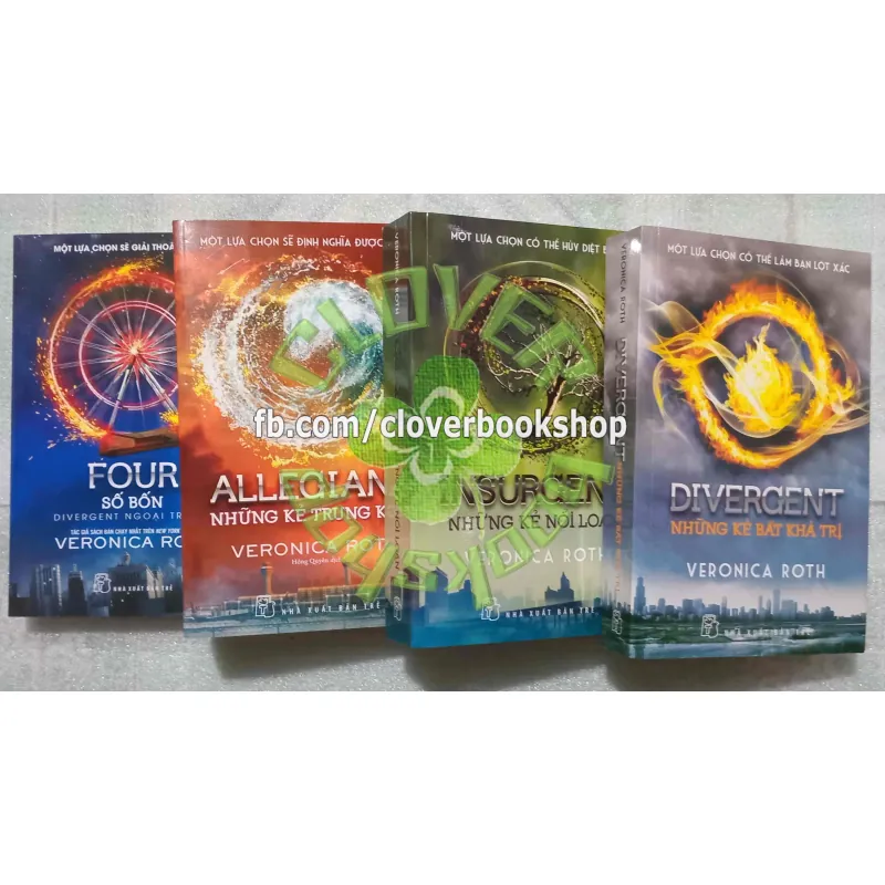 500K/bộ - Combo Divergent - Những Kẻ Bất Khả Trị Trọn Bộ - Tiểu Thuyết 791448