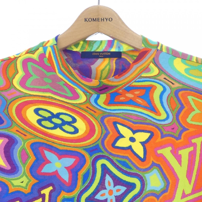 Áo thun in họa tiết Damier LVT của Louis Vuitton HKY74WNPG - Hàng hiệu Chính hãng 902349