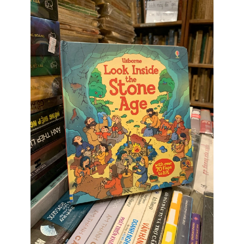 LOOK INSIDE THE STONE AGE with 70 flaps to lift 296073