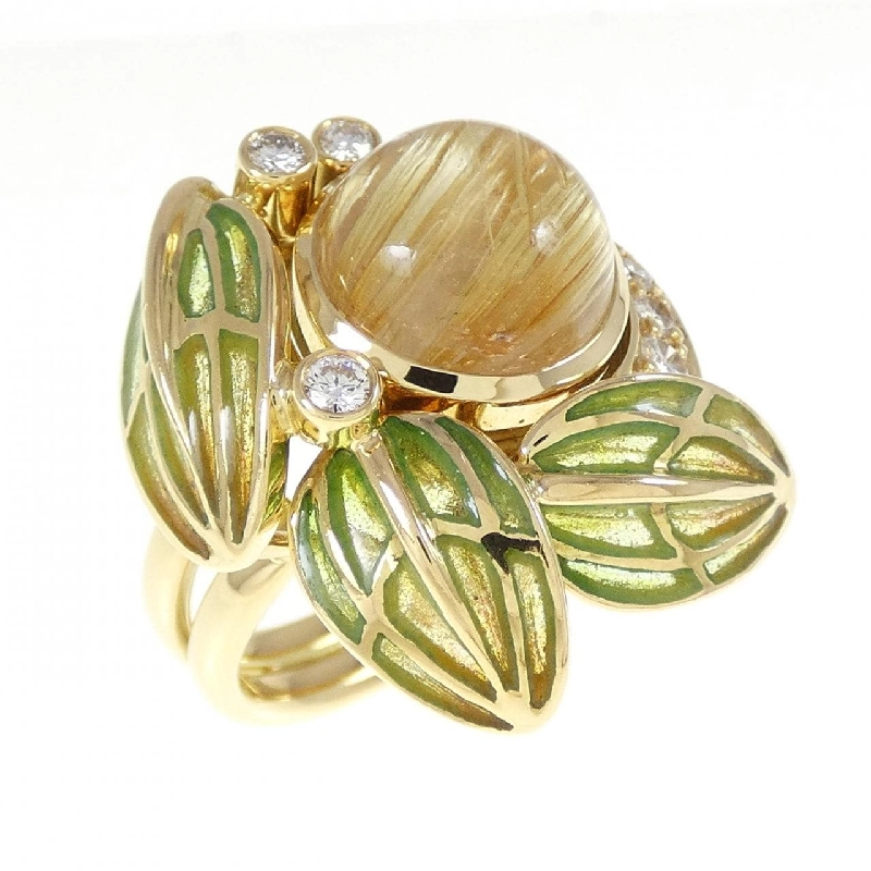 Nhẫn đá màu Mikimoto - Hàng hiệu Authentic 838377