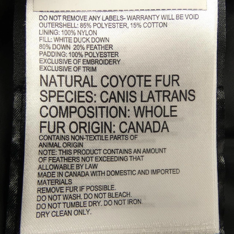 【Mã giảm giá】Áo khoác lông Canada Goose CANADA GOOSE 641705