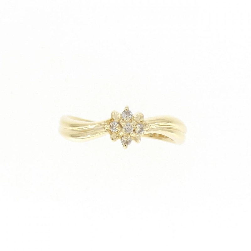 Nhẫn kim cương K18YG 0.05CT - Hàng hiệu Chính hãng 855198