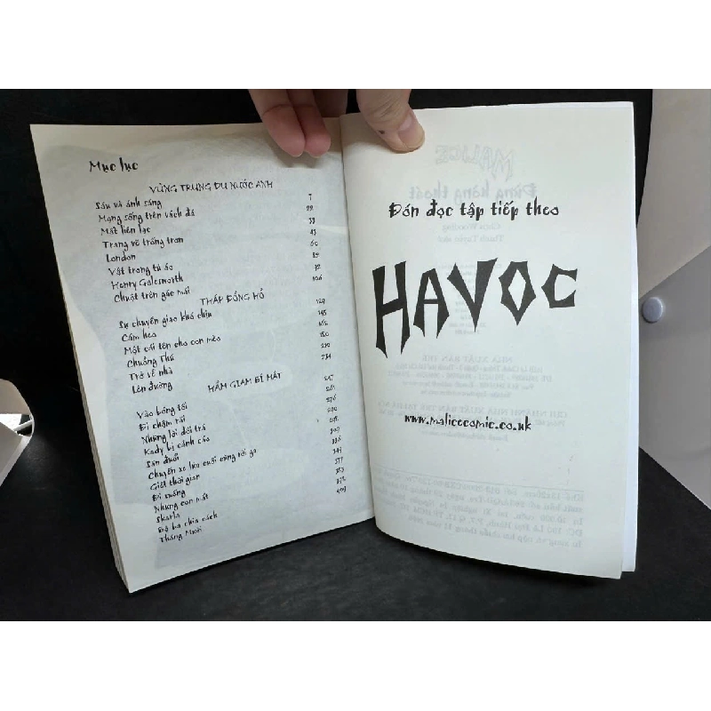 [Phiên Chợ Sách Cũ] Malice - Đừng Hòng Thoát!, 2009 - Chris Wooding S1108 SBM 925114