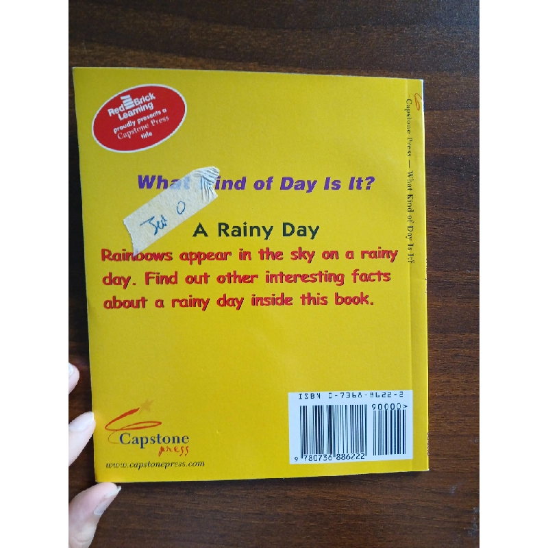 A Rainy Day (What Kind of Day Is It?) - Lola M. Schaefer 543807