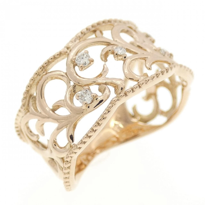 Nhẫn kim cương K18PG 0.05CT 672047