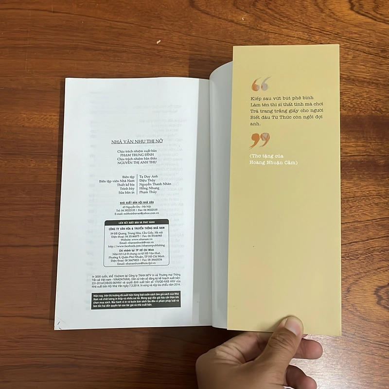 II Tựa sách: Nhà Văn Như Thị Nở (Nguyên Văn 1) - Phạm Xuân Nguyên - 2014 496708