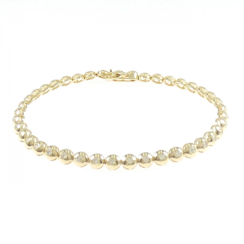 K18YG Vòng tay kim cương 1.00CT - Hàng hiệu Chính hãng 872220