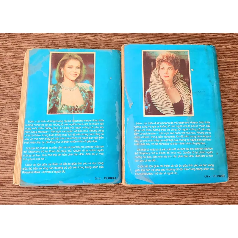 Trọn bộ 2q tiểu thuyết TRỞ VỀ EDEN - 786 trang (nhà văn Rosalind Miles) 936888