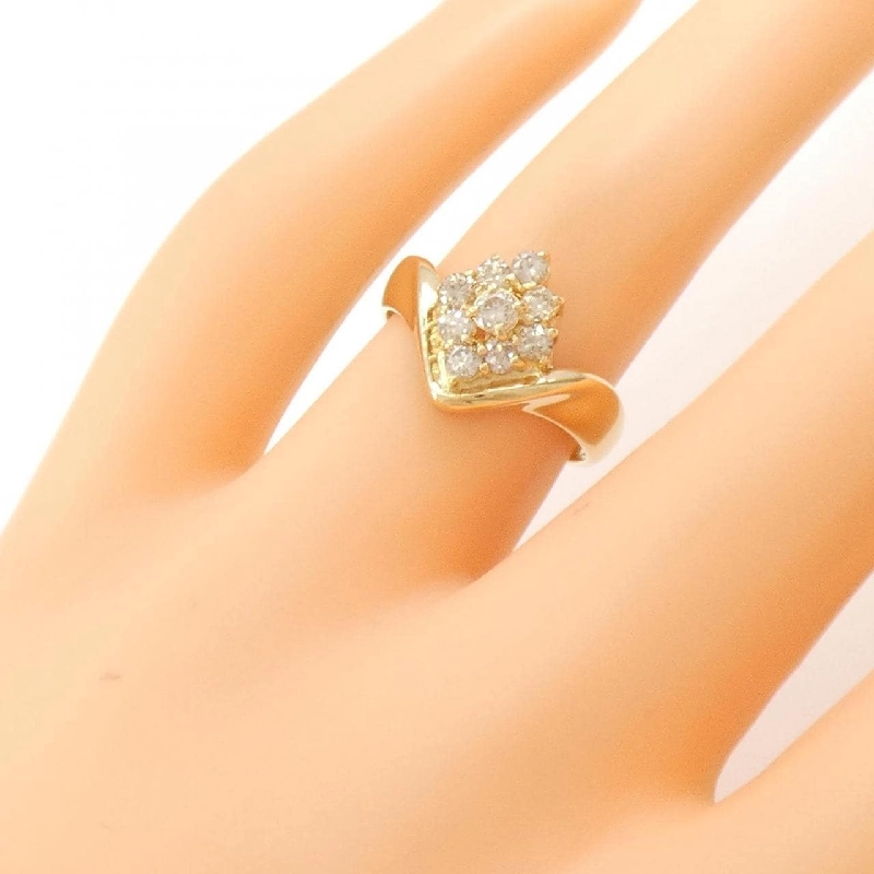 Nhẫn kim cương K18YG 0.50CT - Hàng hiệu chính hãng 855821