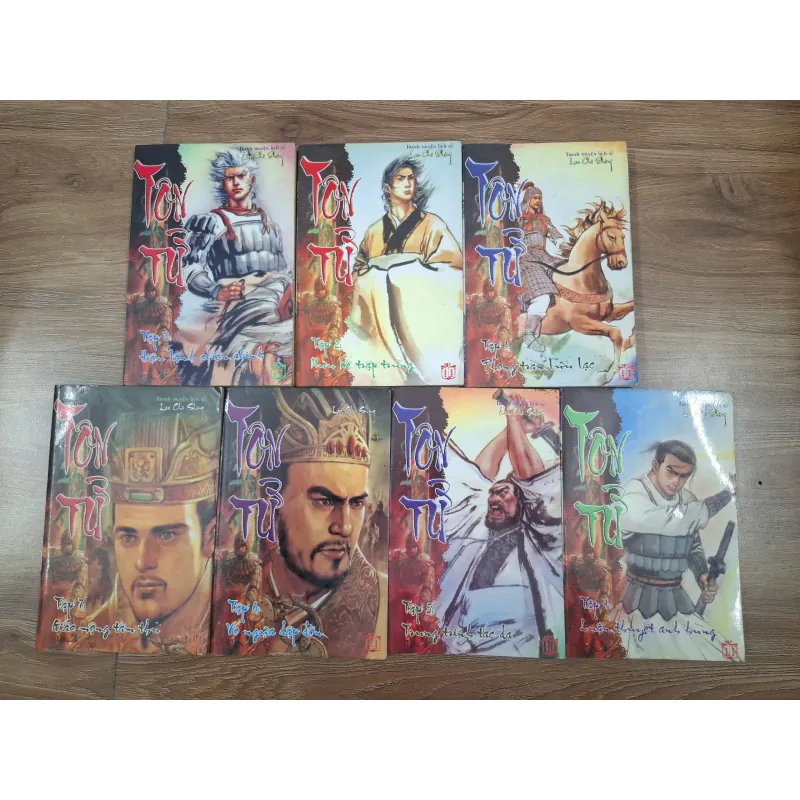 TÔN TỬ – Lê Linh (tranh), Lê Phong (biên soạn) - 7 Tập Trọn Bộ 759050
