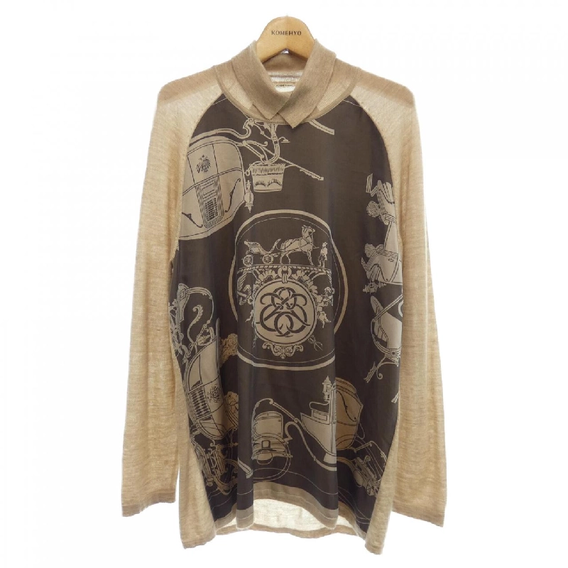 HERMES EX-LIBRIS Tơ lụa. Áo 632377