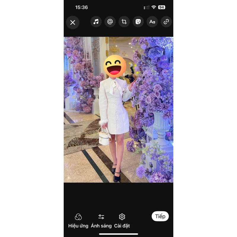 Váy mua đi dám cưới mới mặc duy nhất 1l mua 450k pass 170k  719658