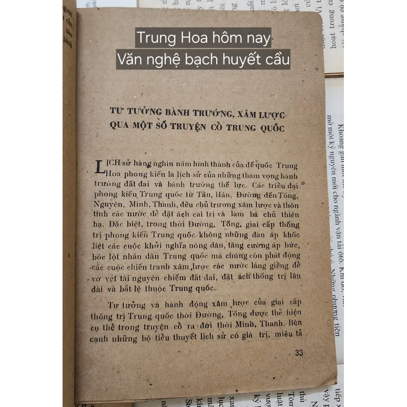 Nghiên cứu & tiểu luận: VĂN NGHỆ BẠCH HUYẾT CẦU - TRUNG HOA HÔM NAY 707035