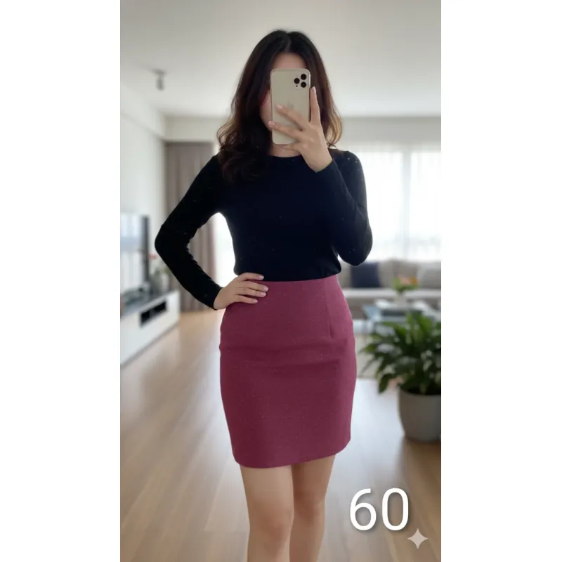 Chân váy dạ size M nguyên tag mác 738625