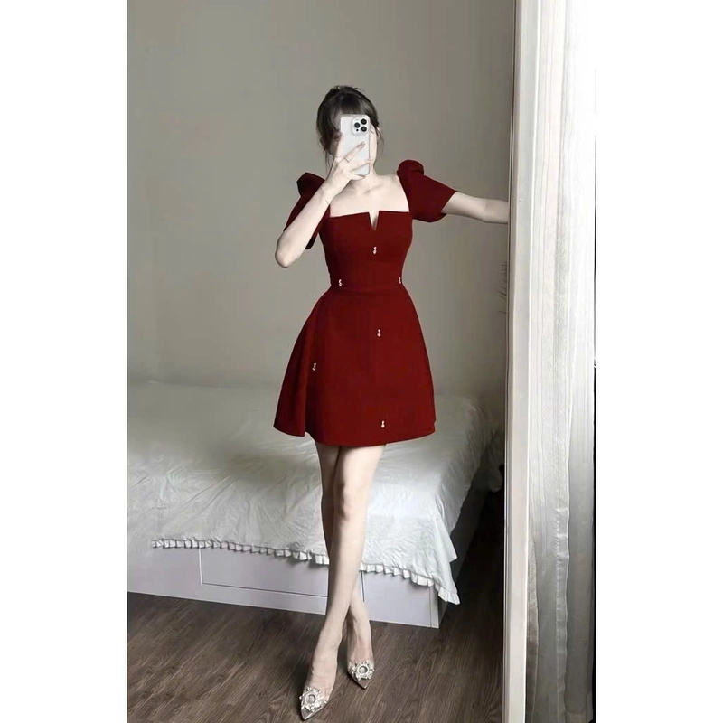 Váy dự tiệc đồng giá 149k đủ mẫu, đủ màu mới, 55kg đổ lại mặc vừa 545486