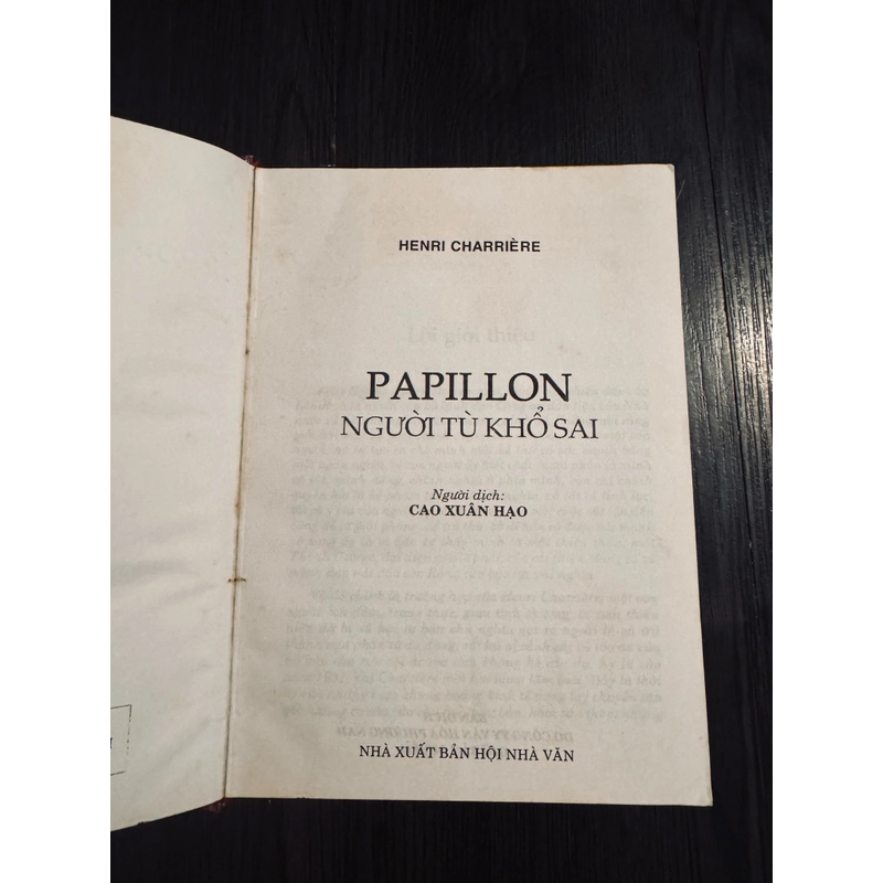 Papillon người tủ khổ sai (bìa cứng) 461889