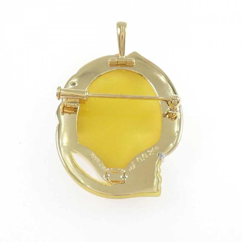 K18YG/PT900 Màu cam Bông hoa - Hàng hiệu Chính hãng 872100