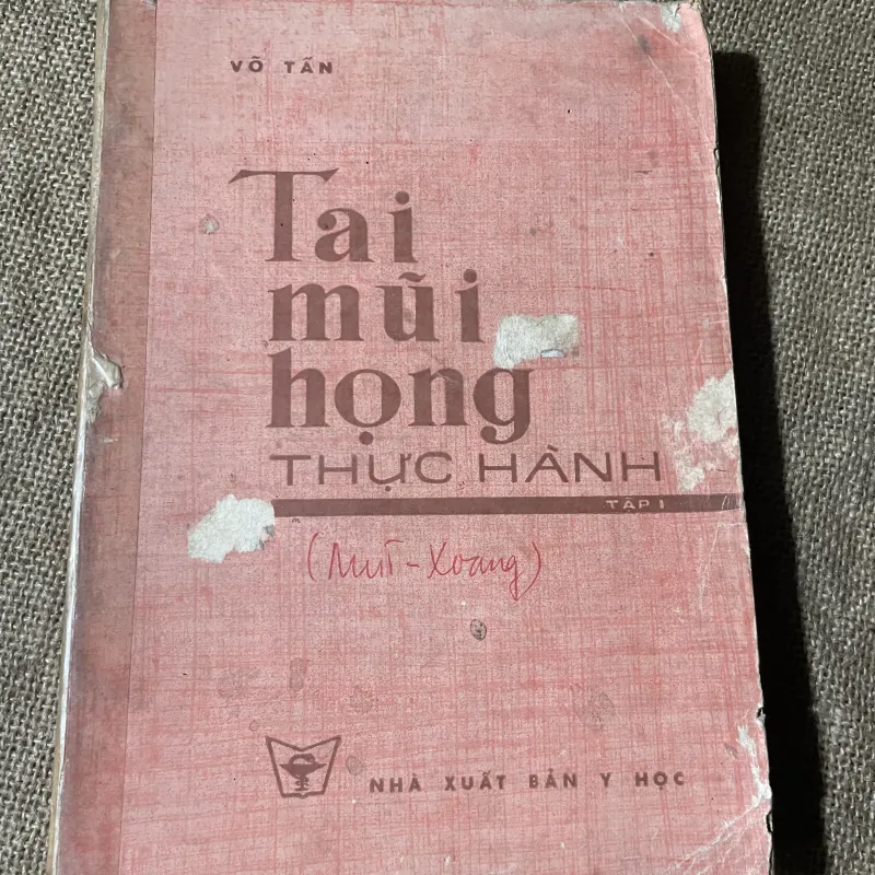 Tai mũi họng thực hành - 370 trang, khổ lớn  750167