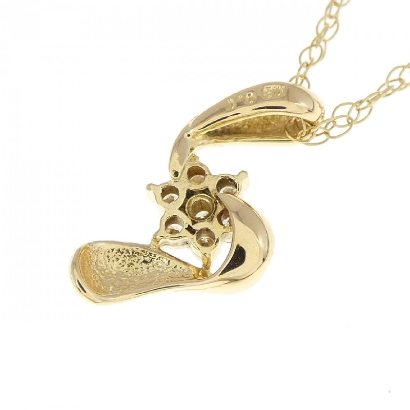 K18YG Dây chuyền kim cương 0.1CT - Hàng hiệu Chính hãng 863001