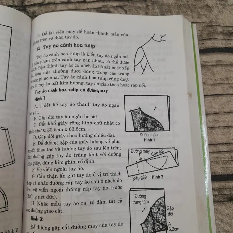 Kỹ thuật cắt may cơ bản: chi tiết trên Trang phục Nữ. Biên soạn Nghệ nhân Hoàng Thúy 711394