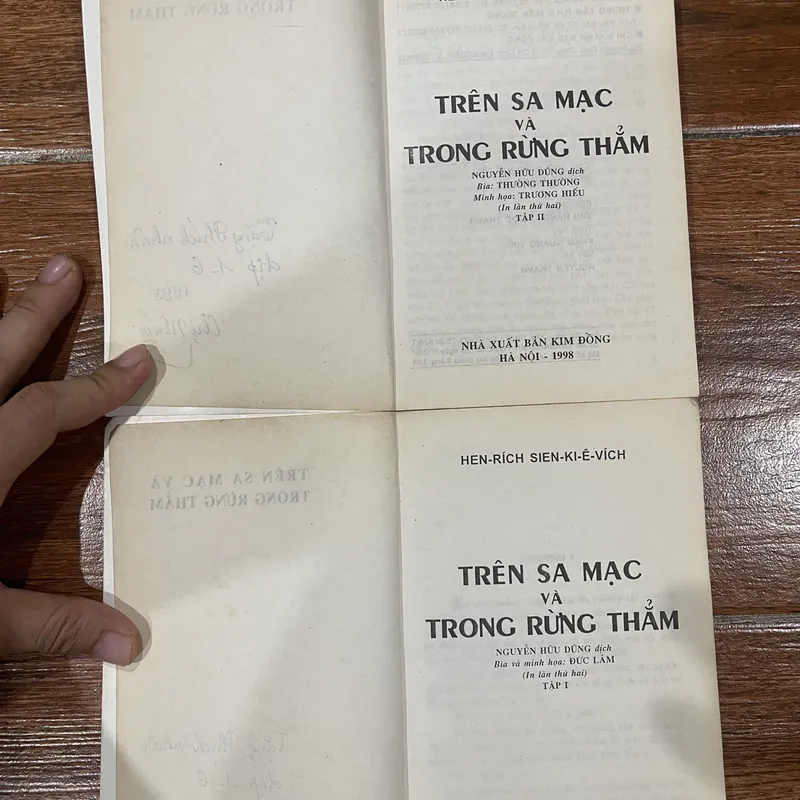 Trên sa mạc và trong rừng thẳm bộ 2 tập (6) 570621