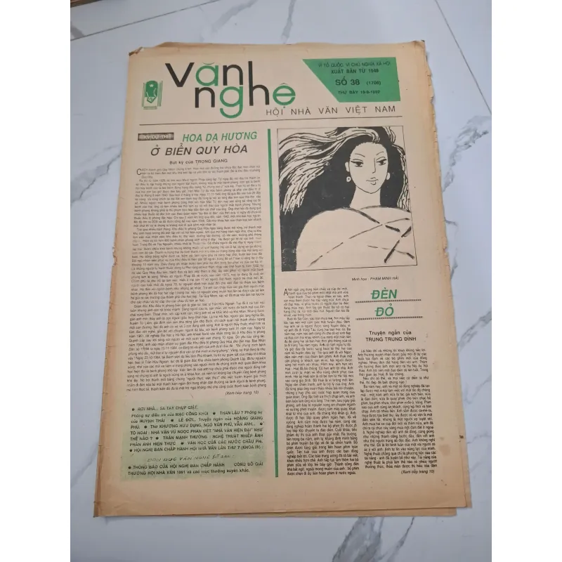 Báo Văn nghệ Số 38 (1706) - Trọng Giang - Bút ký 960256