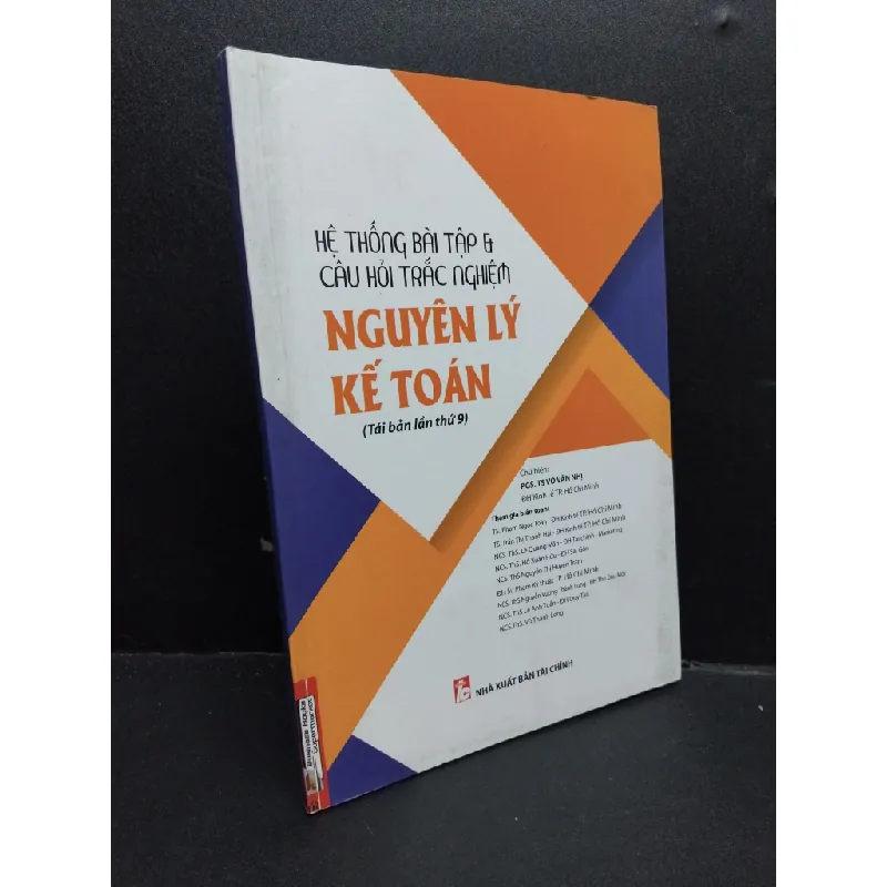 [Sách Cũ SCGR] Hệ thống bài tập và câu hỏi trắc nghiệm nguyên lý kế toán mới 90% bẩn nhẹ HCM1906 Võ Minh Nhị SÁCH GIÁO TRÌNH, CHUYÊN MÔN 682657