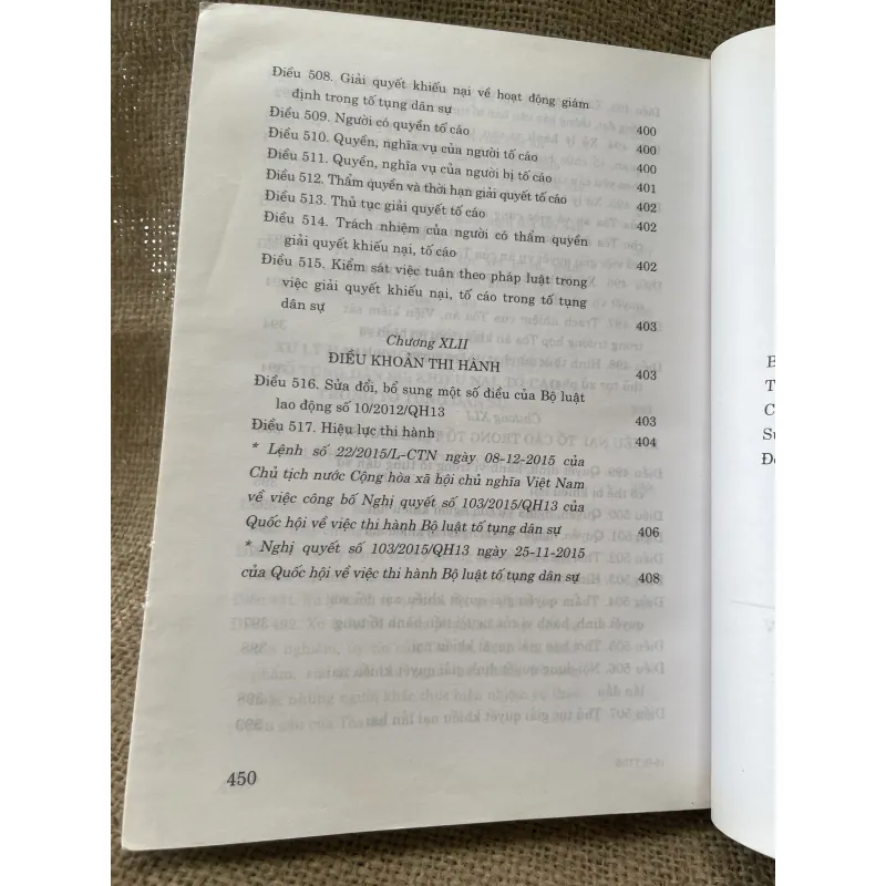 Bộ luật tố từng dân sự - 450 trang  995574