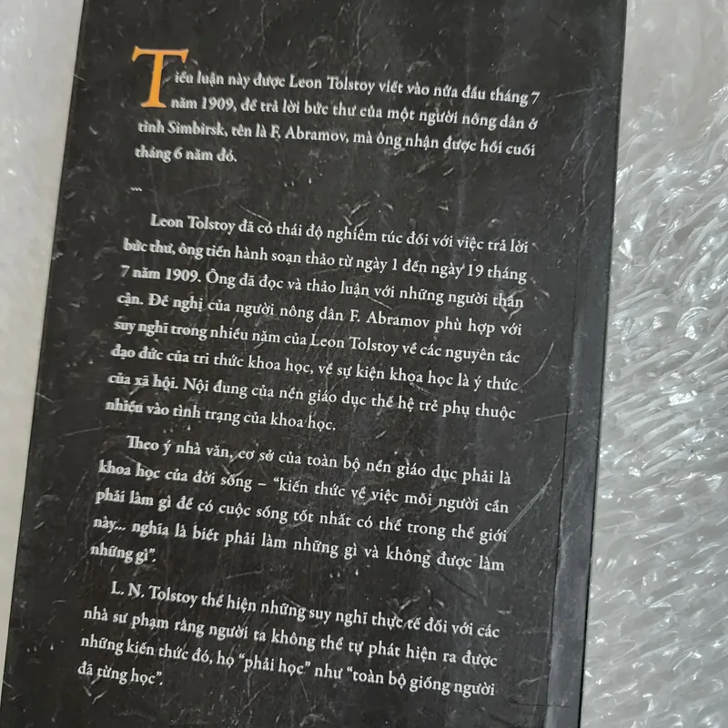 Bàn về khoa học | Lev Tolstoy 688370