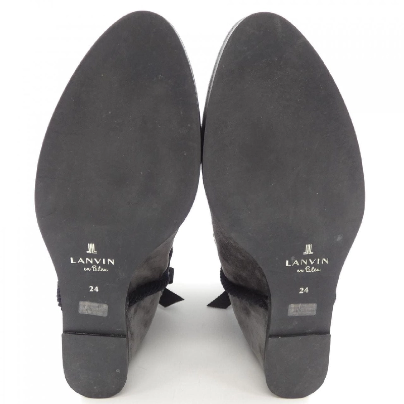 【Mã giảm giá】Giày boot LANVIN en Bleu 662363