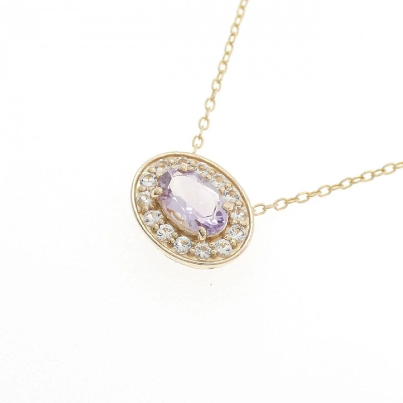 K10YG Mặt dây chuyền Amethyst - Hàng hiệu Chính hãng 863414