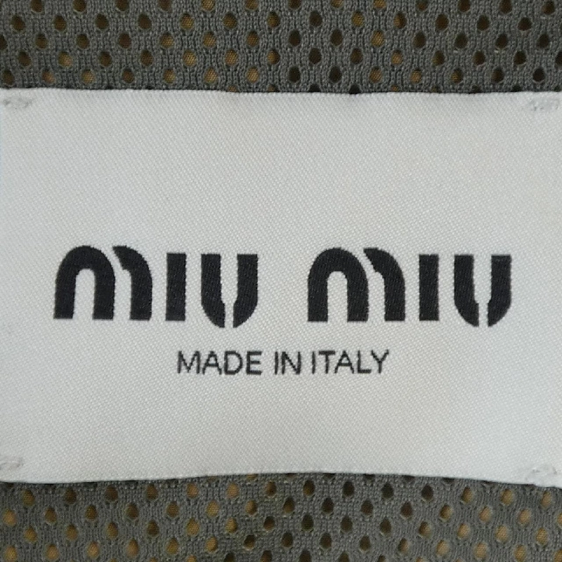 Đầm lụa kỹ thuật MIU MIU MF5873 SOOO 121G - Hàng hiệu Authentic 810879