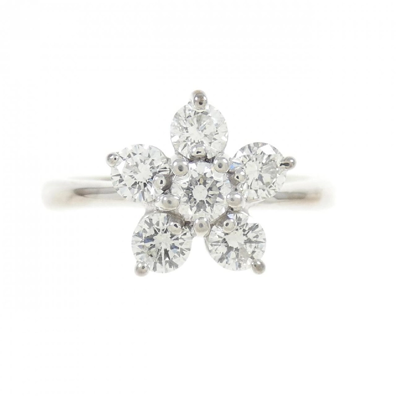 Nhẫn kim cương K18WG hoa 0.72CT 673132