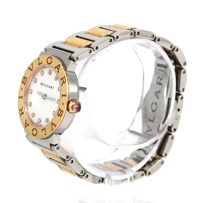 Bulgari Bulgari Bulgari PG kết hợp - 12P BBLP26SG/BBL26WSPG/12 SSxPG Quartz - Hàng hiệu Chính hãng 873557